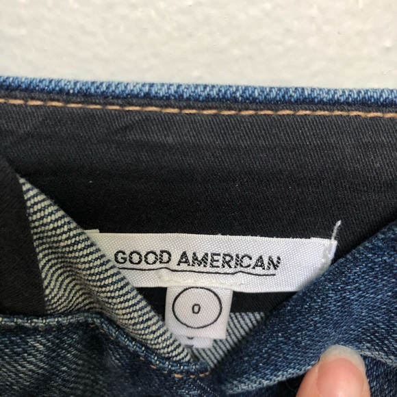 Good American The Snap To It mini Jean Dress - Picture 12 of 16